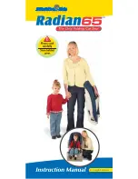 Sunshine Kids Radian 65 Instruction Manual preview