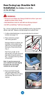 Preview for 16 page of Sunshine Kids Radian Premier Instruction Manual