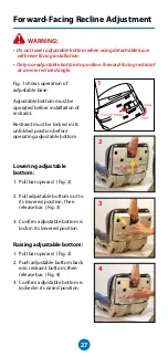 Preview for 27 page of Sunshine Kids Radian Premier Instruction Manual