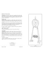 Предварительный просмотр 1 страницы Sunshine GA158 Assembly Instructions