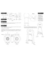 Preview for 2 page of Sunshine GA158 Assembly Instructions