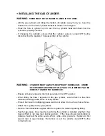 Предварительный просмотр 12 страницы Sunshine PA4ST-SB Owner'S Manual