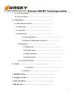 Preview for 3 page of Sunsky Digital Voice Recorder Operation Manual