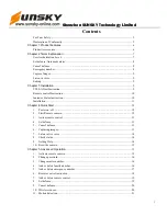 Предварительный просмотр 3 страницы Sunsky GSM REMOTE CAMERA User Manual