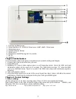 Предварительный просмотр 3 страницы Sunsky YA-700-GSM-2 User Manual