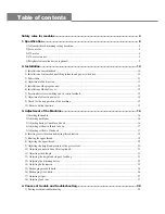 Preview for 3 page of Sunstar Machinery KM-250BL Series User Manual