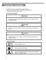 Preview for 4 page of Sunstar Machinery KM-250BL Series User Manual