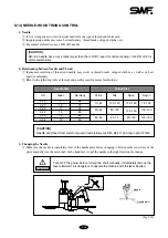 Preview for 34 page of Sunstar Precision SWF G Series Manual