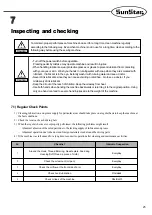 Preview for 23 page of SunStar KM-1640BL-7 User Manual