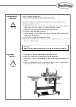 Предварительный просмотр 5 страницы SunStar KM-76 User Manual