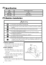 Предварительный просмотр 8 страницы SunStar KM-76 User Manual