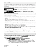 Preview for 3 page of SunStar SGL35-L7 Assembly, Installation And Operation Instructions