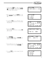 Preview for 51 page of SunStar SPS/A-Pattern Series User Manual