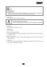 Предварительный просмотр 22 страницы SunStar SWF/C Series User Manual