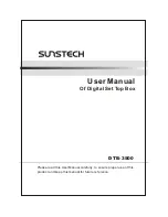 Sunstech DTB-3500 User Manual preview