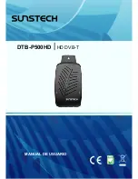 Sunstech DTB-P500HD User Manual preview