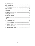 Preview for 3 page of Sunstech GAIA User Manual