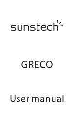 Sunstech GRECO User Manual preview