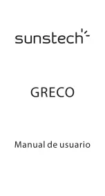 Предварительный просмотр 12 страницы Sunstech GRECO User Manual