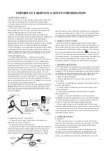 Предварительный просмотр 2 страницы Sunstech PLF-77TD Service Manual