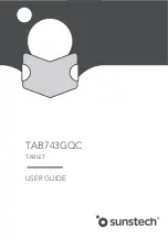 Sunstech TAB743GQC User Manual preview