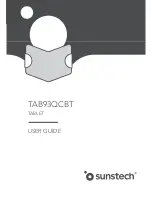Sunstech TAB93QCBT User Manual preview