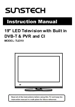 Sunstech TLEI19 Instruction Manual preview