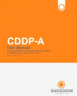 Предварительный просмотр 1 страницы SUNSTONE CDDP-A User Manual