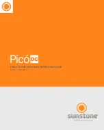 SUNSTONE PicoDC User Manual предпросмотр