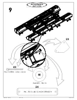 Предварительный просмотр 13 страницы Sunstream BOAT LIFTS FL13018 Assembly And Installation Manual