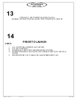 Предварительный просмотр 16 страницы Sunstream BOAT LIFTS FL6012 Assembly And Installation Manual