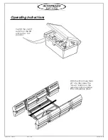 Предварительный просмотр 21 страницы Sunstream BOAT LIFTS FL6012 Assembly And Installation Manual