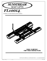 Sunstream FL10014 Use And Installation  Manual предпросмотр