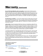 Preview for 37 page of Sunstream Swiftshield SS-AMU13110-FL6B Assembly, Installation And Use Manual