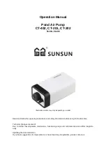 Предварительный просмотр 1 страницы SunSun CT-402 Operation Manual