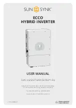 Preview for 1 page of SunSynk ECCO SUN-3.6K-SG05LP1-EU User Manual