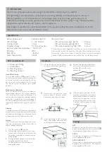 Предварительный просмотр 2 страницы SunSynk ENTREE Installation & Operating Instructions