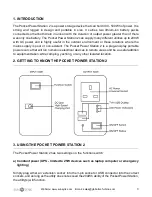 Предварительный просмотр 3 страницы SunSynk POCKET POWER STATION User Manual