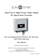 SunSynk SUN-1K-G User Manual preview