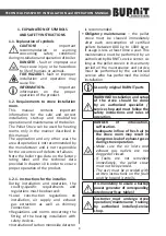 Предварительный просмотр 3 страницы Sunsystem BURNIT AMBIENT V2 4G 10 Plus Installation And Operation Manual