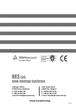 Предварительный просмотр 72 страницы Sunsystem BURNIT CombiBurn DC-A Series Technical Passport, Installation And Operation Manual