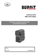 Sunsystem BURNiT Magna WBS-A 450 Technical Passport, Installation And Operation Manual предпросмотр