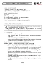 Предварительный просмотр 10 страницы Sunsystem BURNiT Magna WBS-A 450 Technical Passport, Installation And Operation Manual