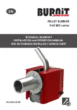 Sunsystem BURNiT Pell BIO Series Technical Passport, Installation And Operation Manual preview