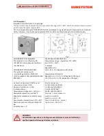 Предварительный просмотр 6 страницы Sunsystem HYG 1000/33 Installation And Operation Manual