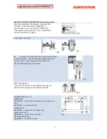 Предварительный просмотр 7 страницы Sunsystem HYG 1000/33 Installation And Operation Manual