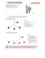 Предварительный просмотр 8 страницы Sunsystem HYG 1000/33 Installation And Operation Manual