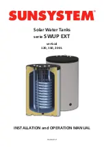 Sunsystem SWUP EXT Series Installation And Operation Manual preview