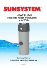 Предварительный просмотр 1 страницы Sunsystem TDA 200 Installation And Operation Manual