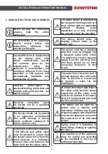 Предварительный просмотр 5 страницы Sunsystem TDA 200 Installation And Operation Manual